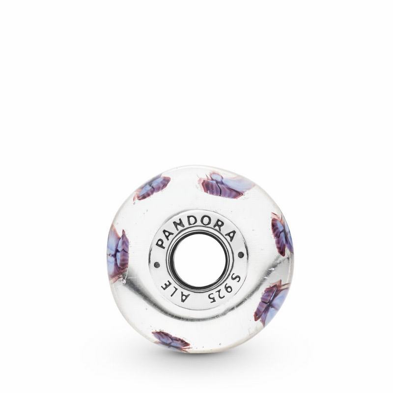 Pandora Butterfly Glass Charm Silver Egypt BT4856170